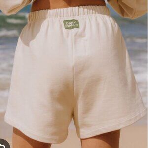 Daily Drill Sweat Shorts-Sand